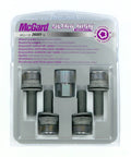 Bulloni piatti con rondella, kit 4 pz - Ultra High Security - D020