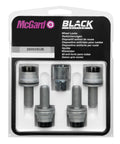 Bulloni piatti con rondella, kit 4 pz - Black Edition - D040