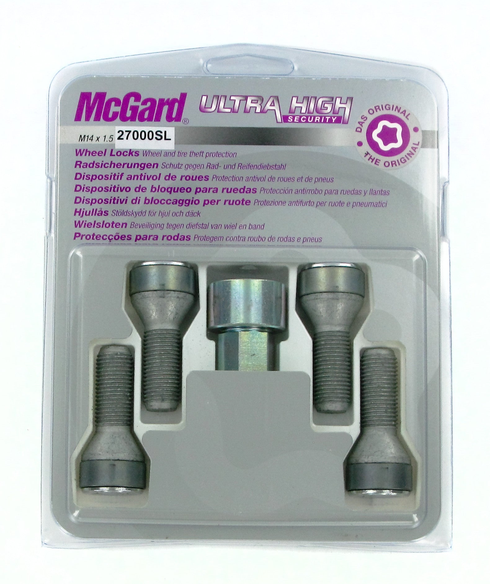 Bulloni conici, kit 4 pz - Ultra High Security - A350