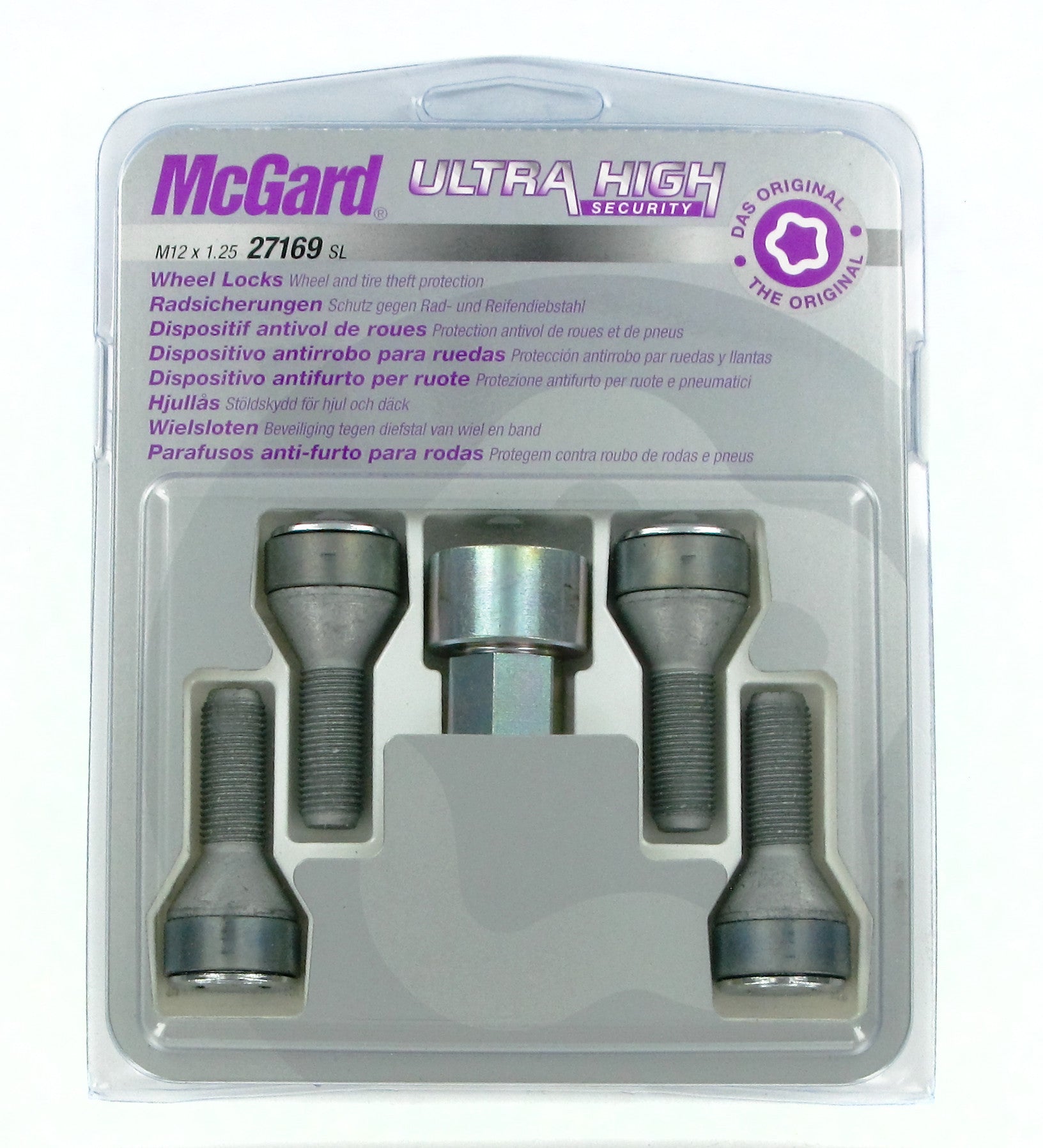 Bulloni conici, kit 4 pz - Ultra High Security - A060