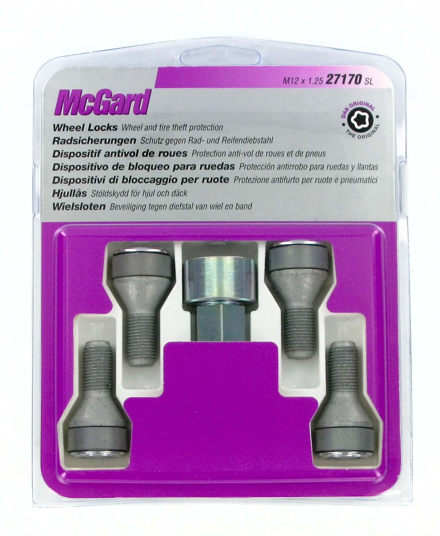 Bulloni conici, kit 4 pz - Ultra High Security - A050