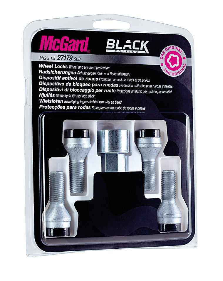 Bulloni conici, kit 4 pz - Black Edition - A120