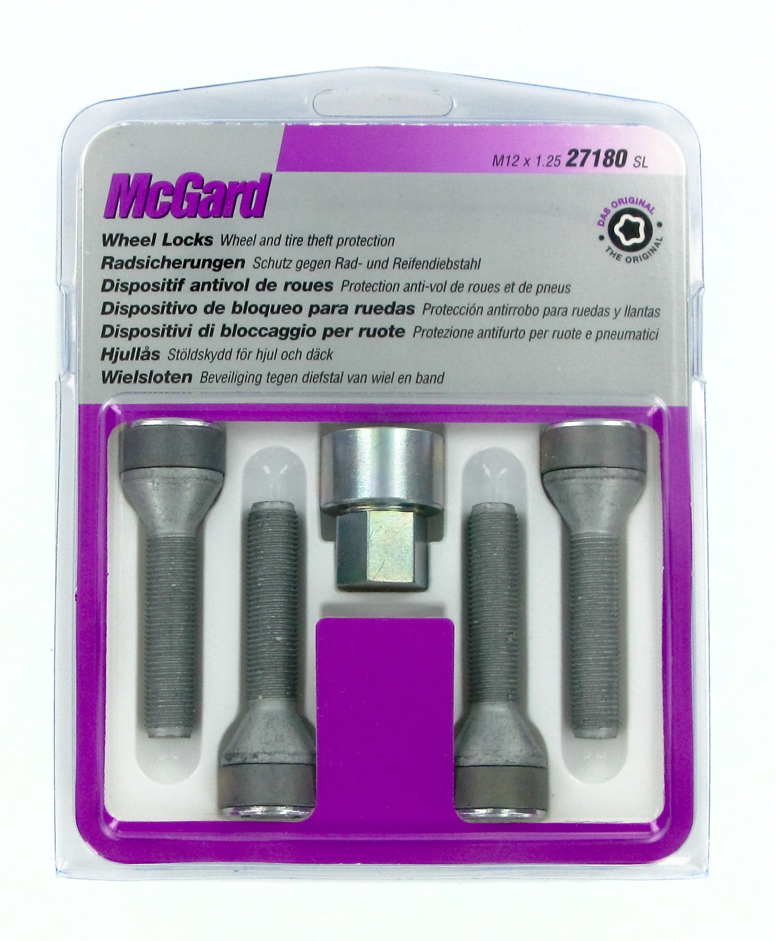 Bulloni conici, kit 4 pz - Ultra High Security - A080