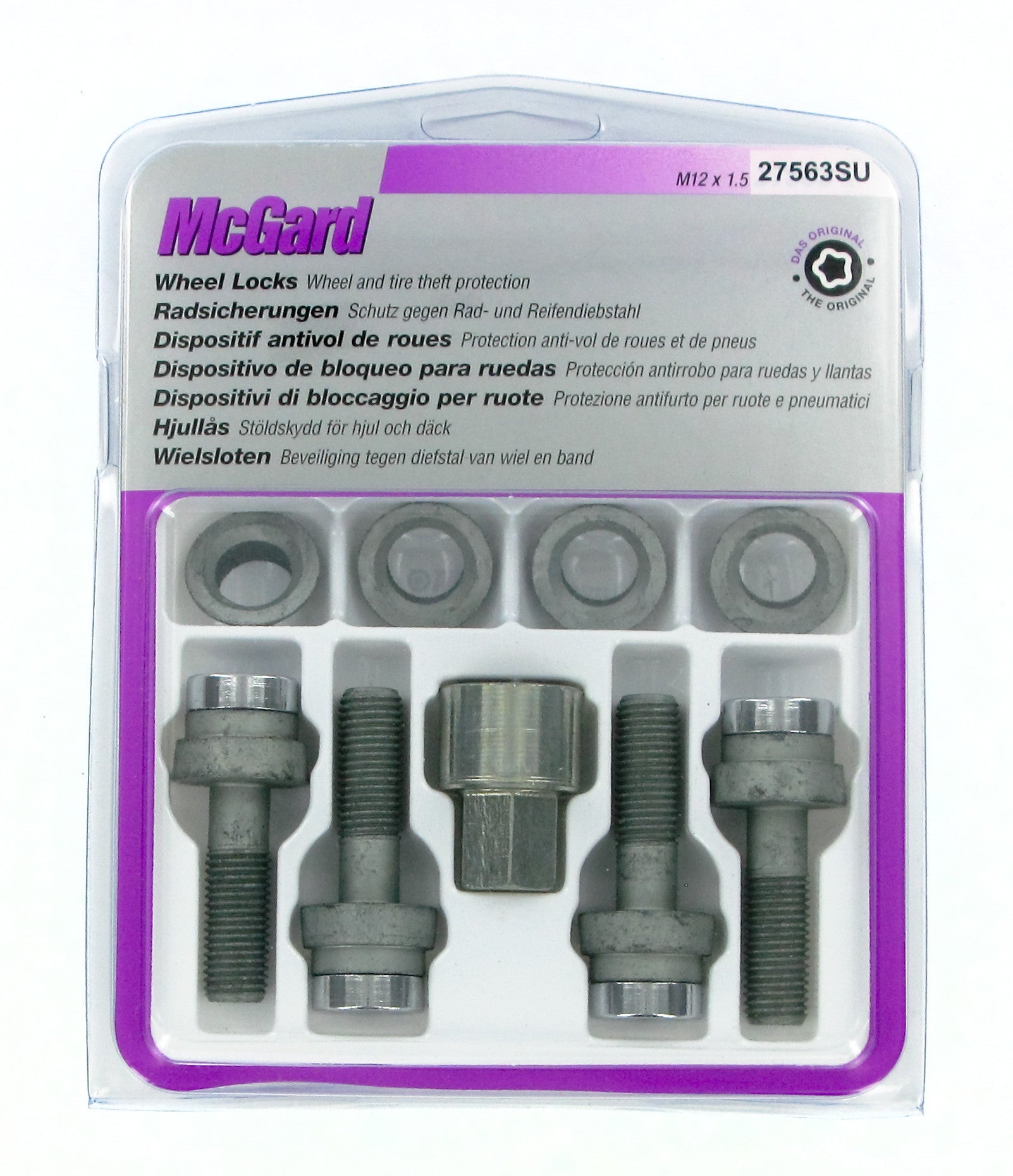 Bulloni con rondella conica, kit 4 pz - Original - C020