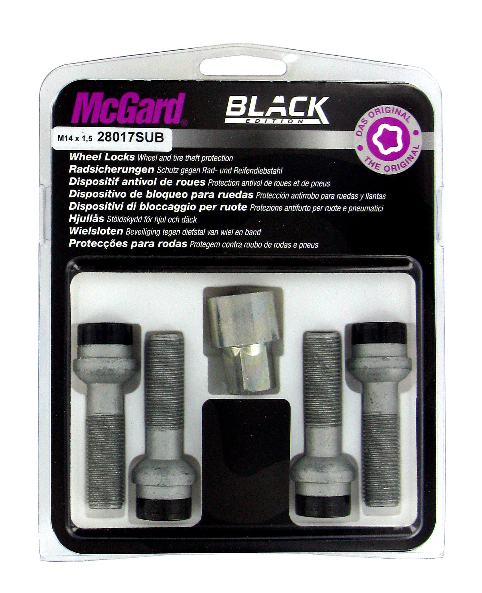 Bulloni sferici, kit 4 pz - Black Edition - E130