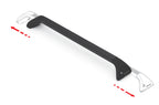 Snap Steel Rail, set completo barre portatutto telescopiche in acciaio - S - F0