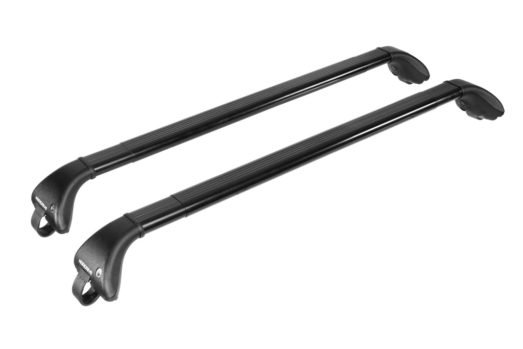 Snap Steel Rail, set completo barre portatutto telescopiche in acciaio - S - F0