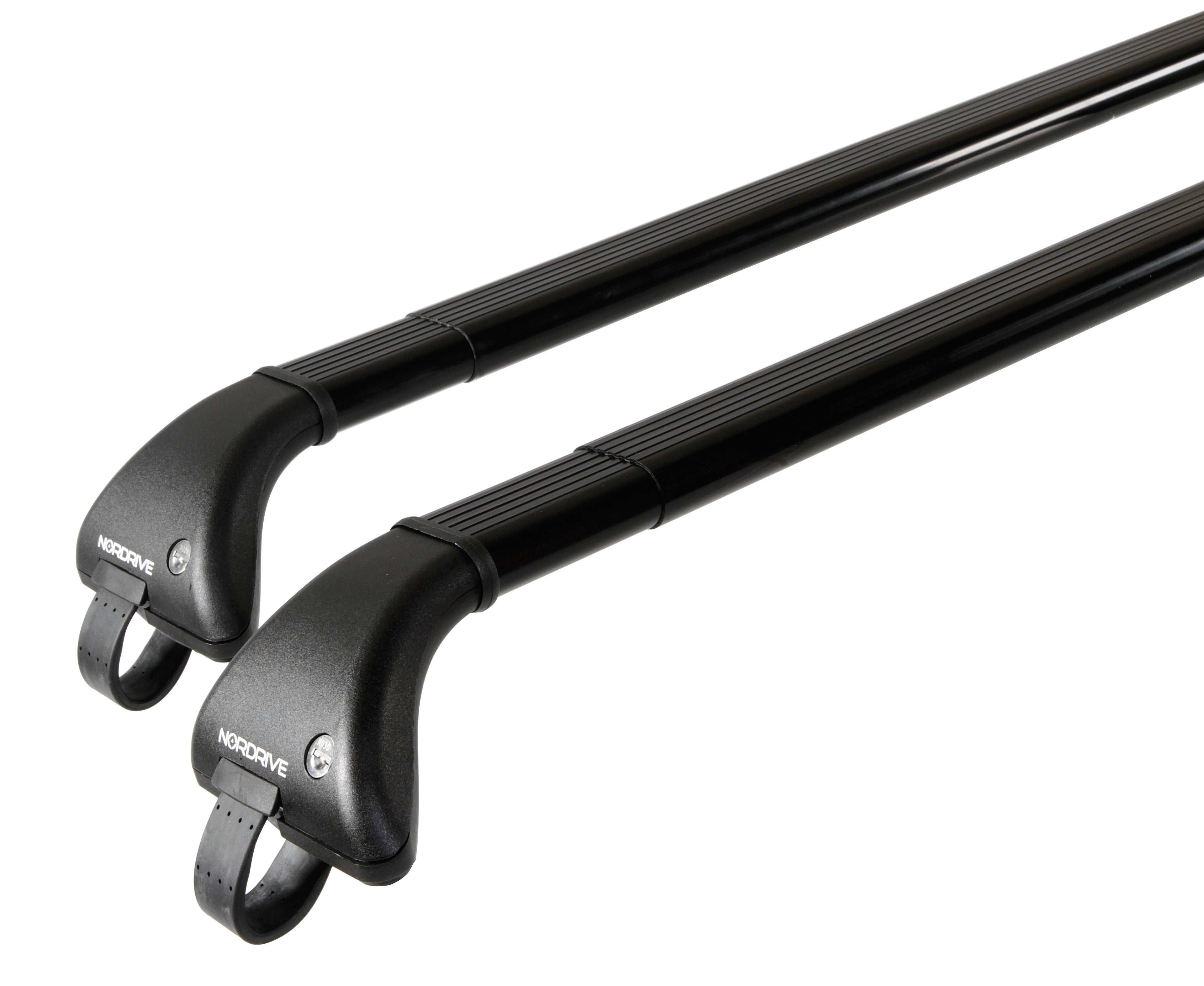 Snap Steel Rail, set completo barre portatutto telescopiche in acciaio - L - F0