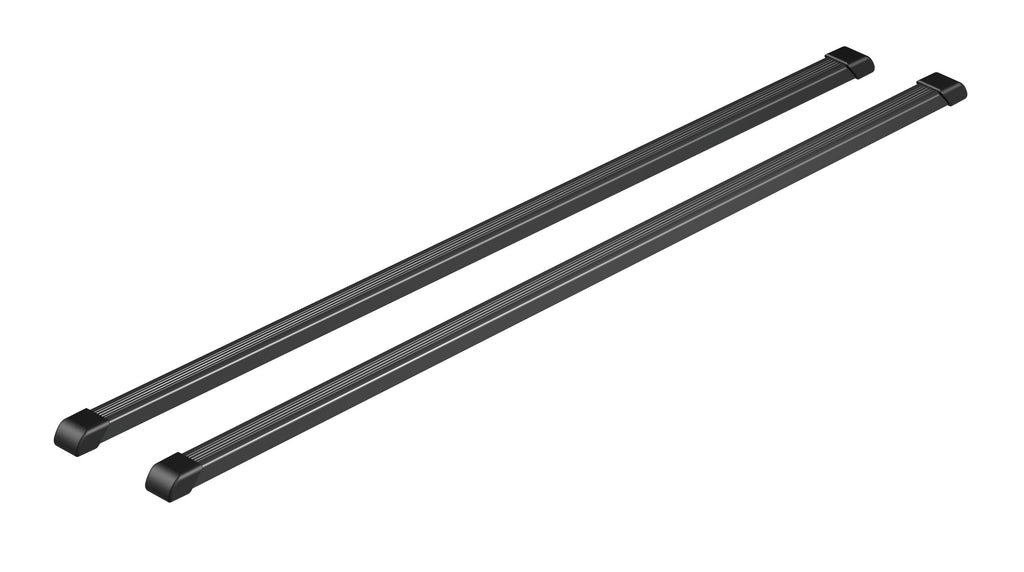 Quadra, coppia barre portatutto in acciaio - M - 120 cm