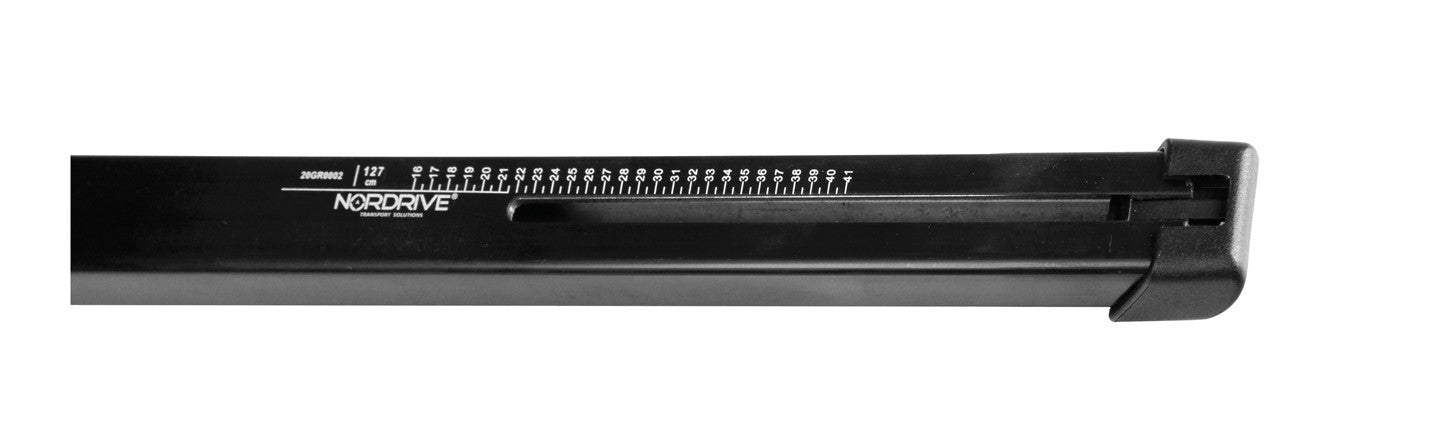 Quadra, coppia barre portatutto in acciaio - XL - 140 cm