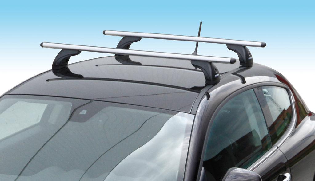 Alumia, coppia barre portatutto in alluminio - L - 127 cm
