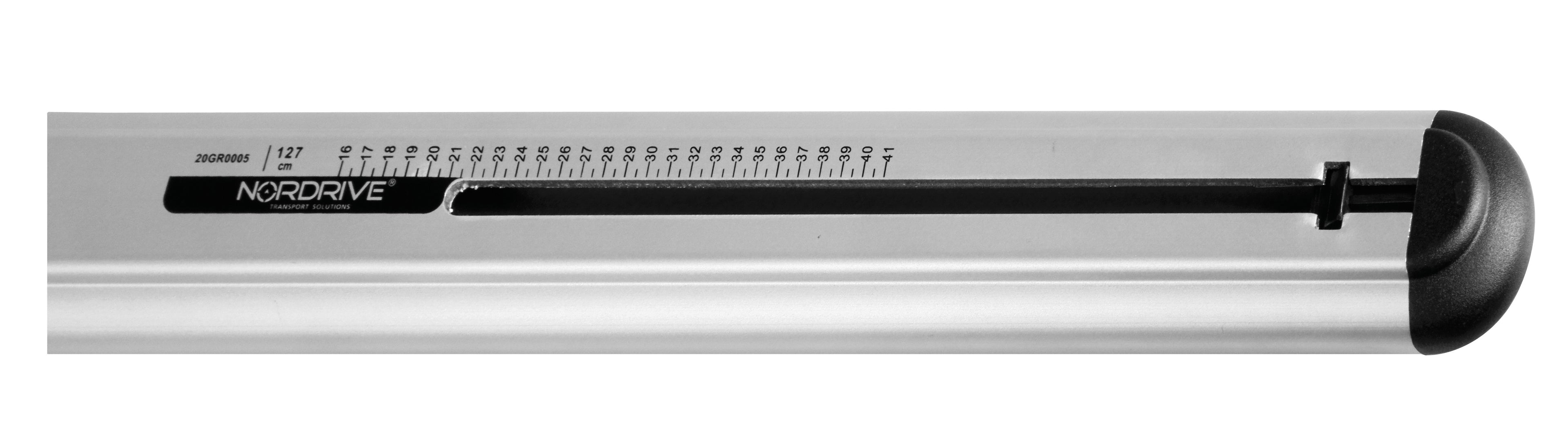 Alumia, coppia barre portatutto in alluminio - XL - 140 cm