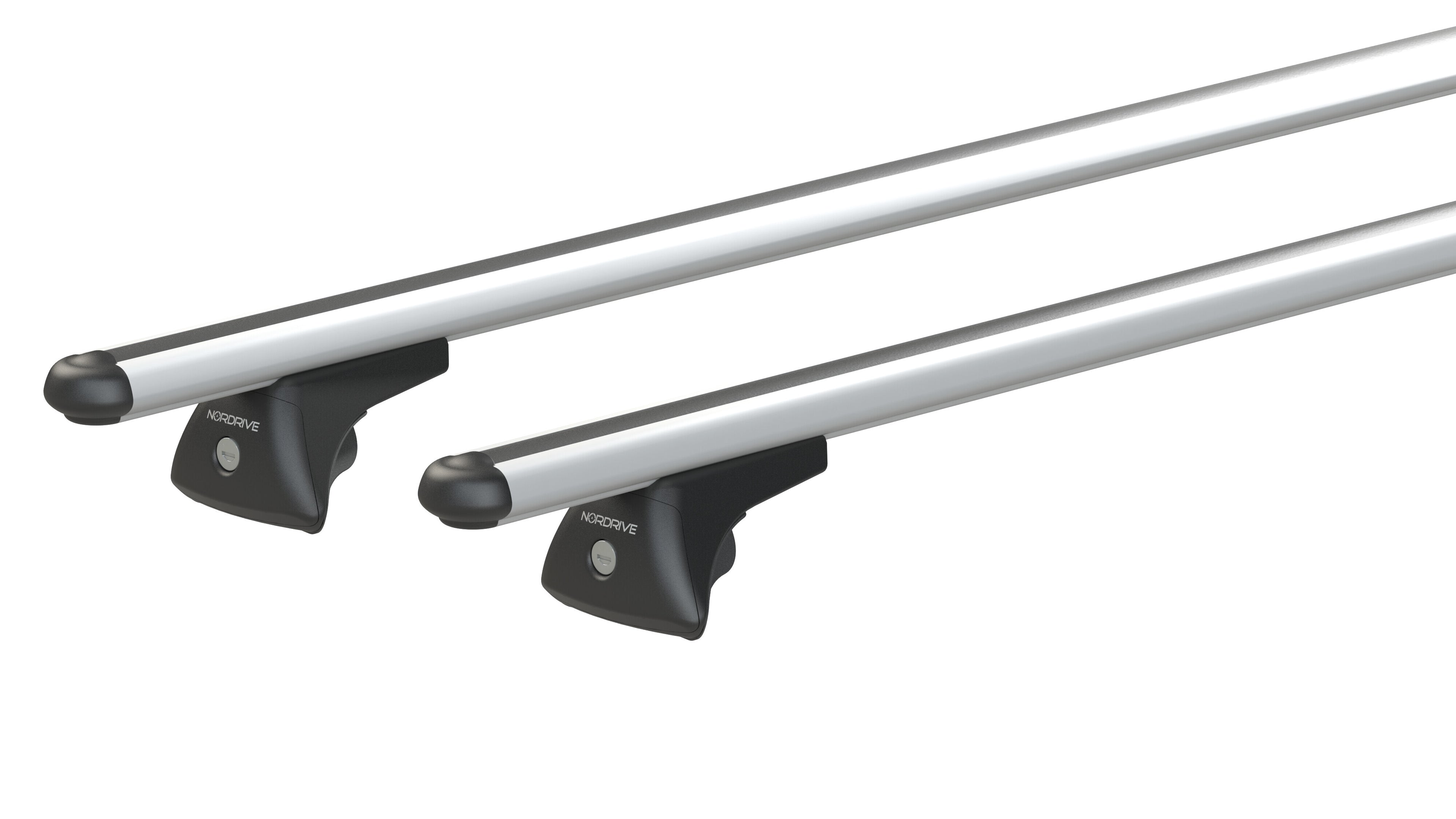 Alumia In-Rail, set completo barre portatutto in alluminio - S - Evos IA