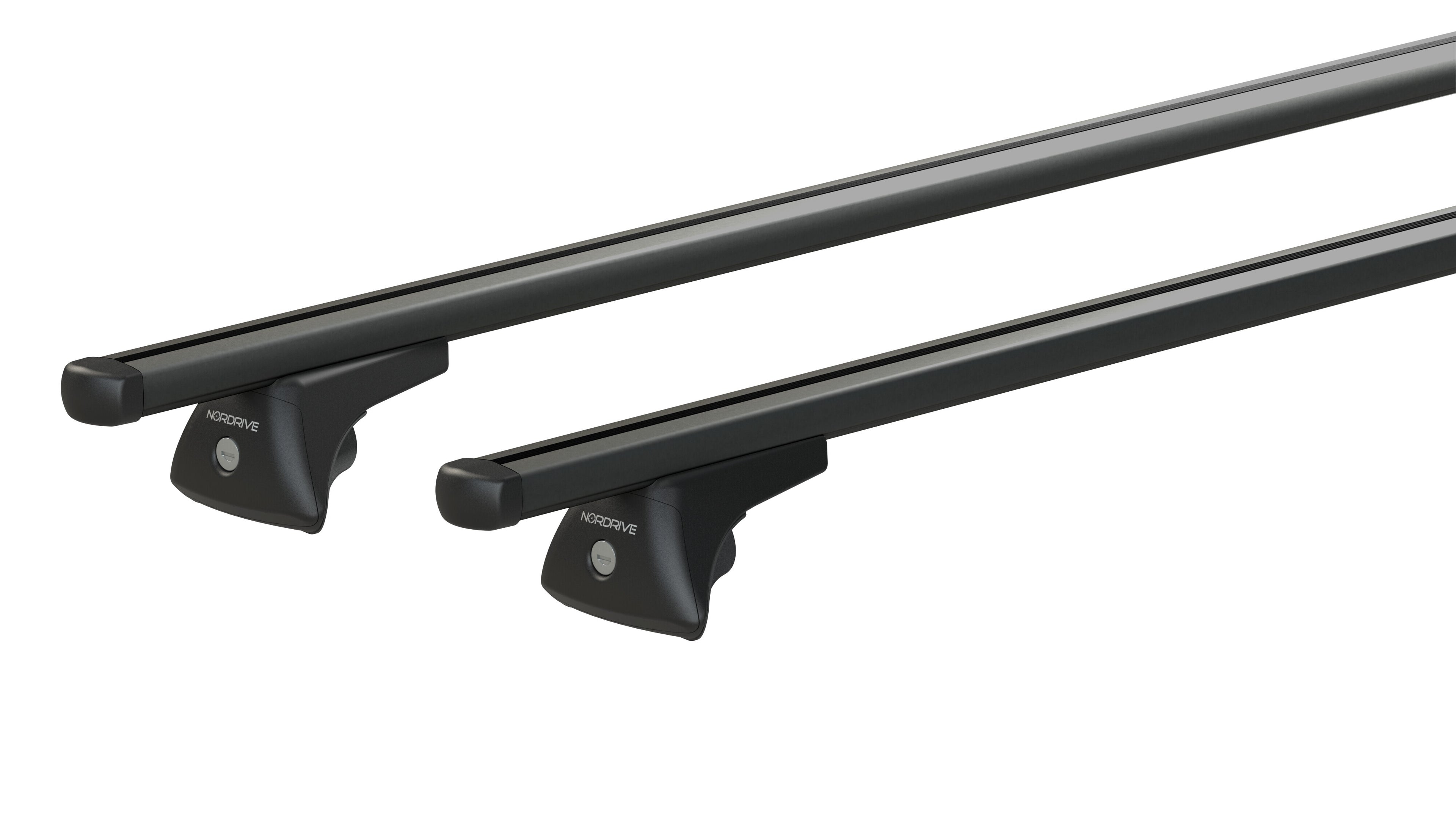Helio Black In-Rail, set completo barre portatutto in alluminio - M - Evos IA