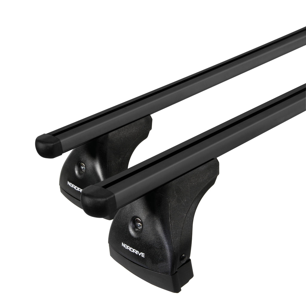 Helio Black, coppia barre portatutto in alluminio - L - 127 cm