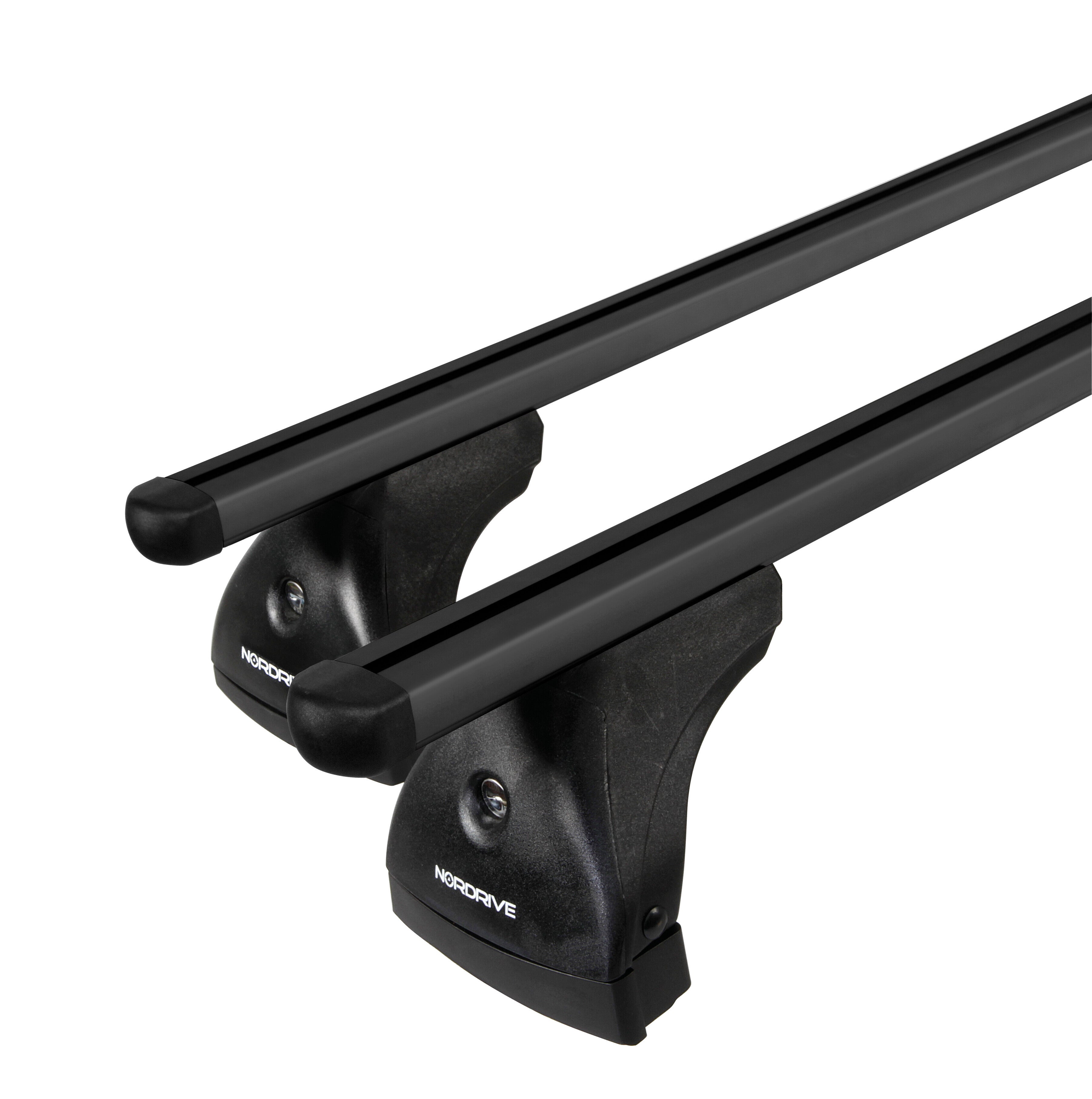 Helio Black, coppia barre portatutto in alluminio - L - 127 cm
