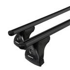 Helio Black, coppia barre portatutto in alluminio - M - 120 cm