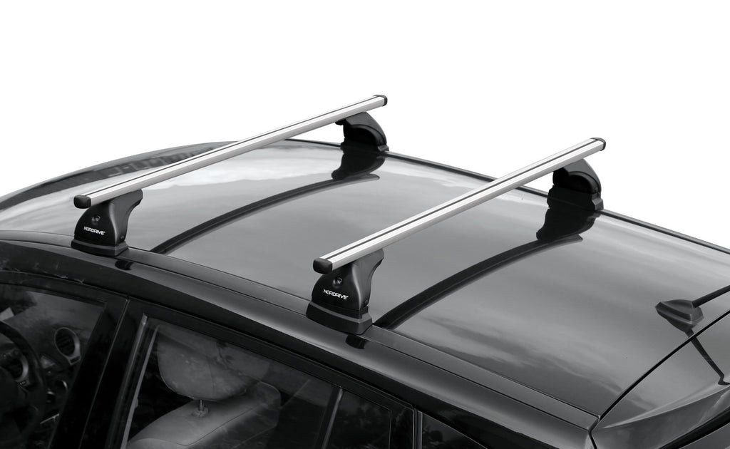 Helio, coppia barre portatutto in alluminio - L - 127 cm