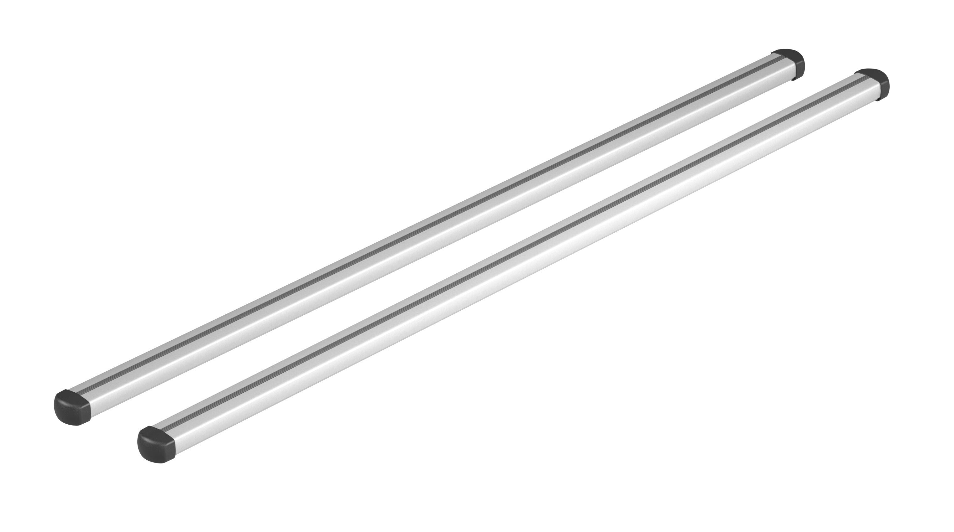 Helio, coppia barre portatutto in alluminio - L - 127 cm