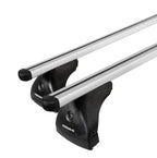 Helio, coppia barre portatutto in alluminio - L - 127 cm