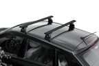 Silenzio Black, coppia barre portatutto in alluminio - S - 108 cm