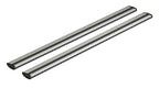 Silenzio, coppia barre portatutto in alluminio - L - 128 cm