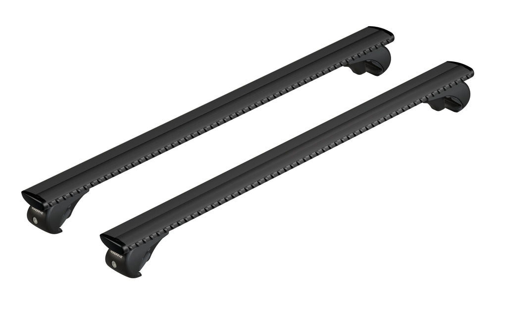 Silenzio Black Rail, set completo barre portatutto in alluminio - L - Evos RA