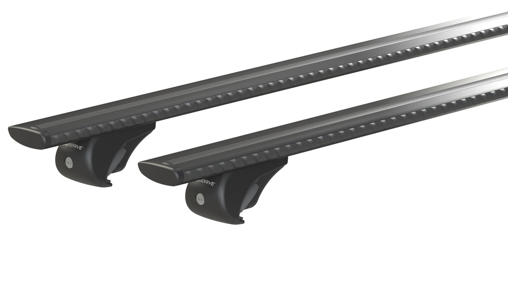 Silenzio Black Rail, set completo barre portatutto in alluminio - L - Evos RA