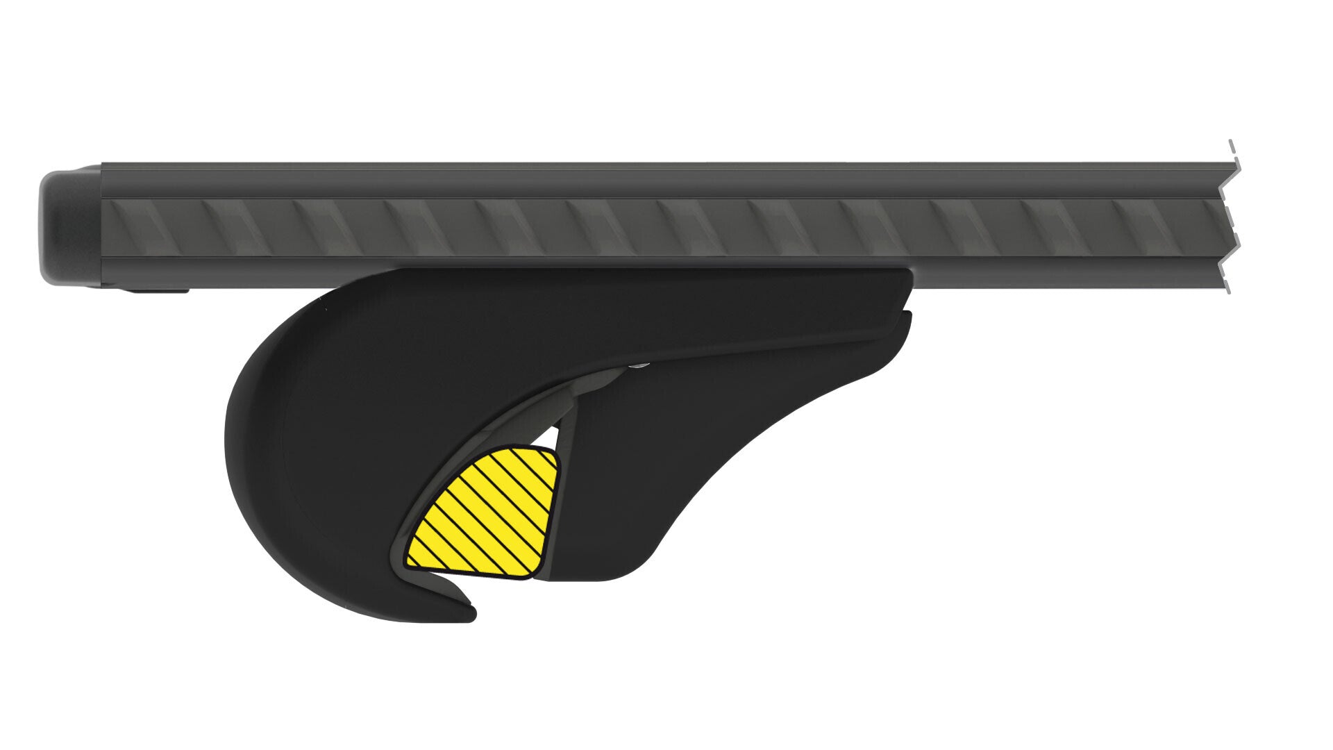 Silenzio Black Rail, set completo barre portatutto in alluminio - XL - Evos RA