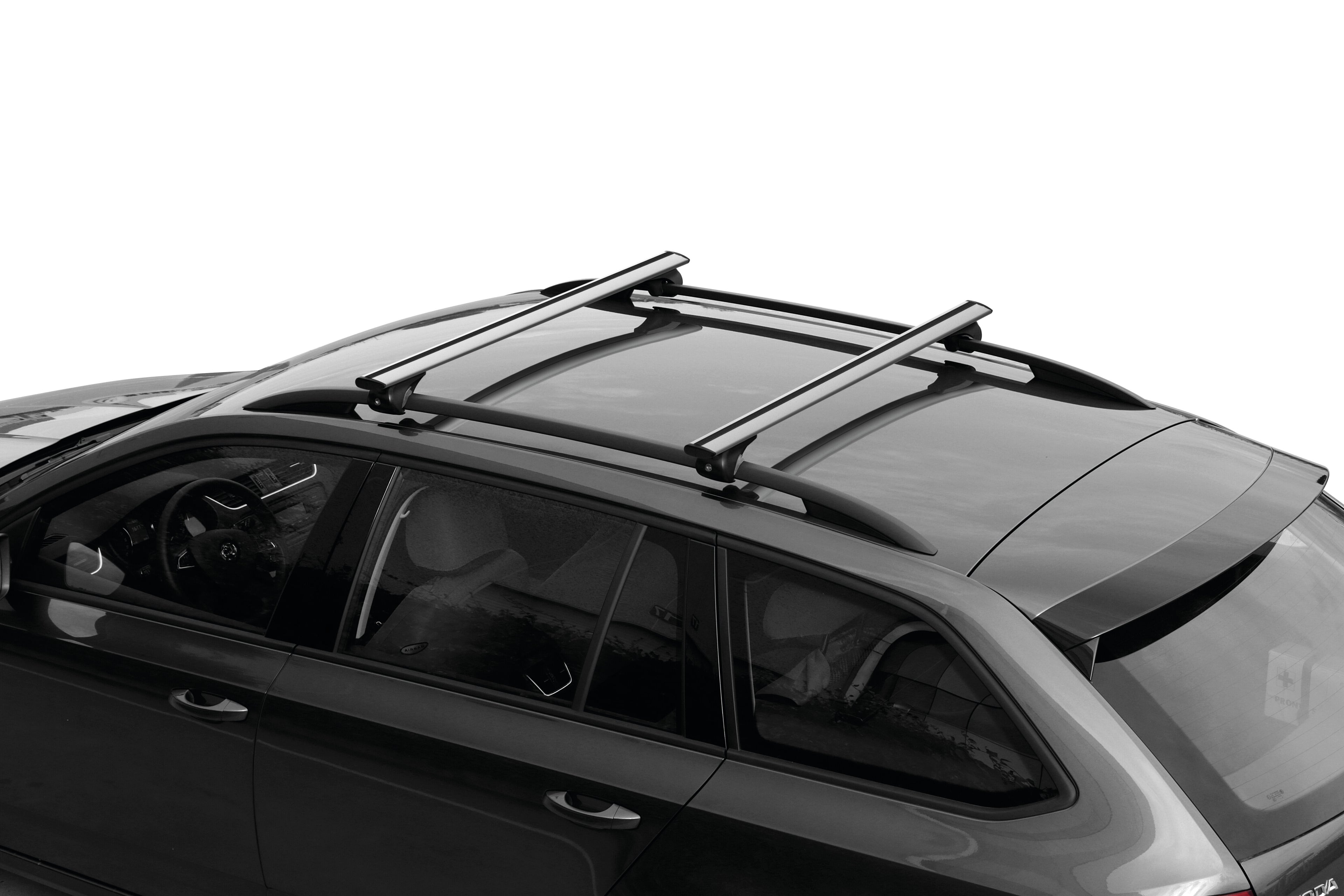 Silenzio Rail, set completo barre portatutto in alluminio - S - Evos RA