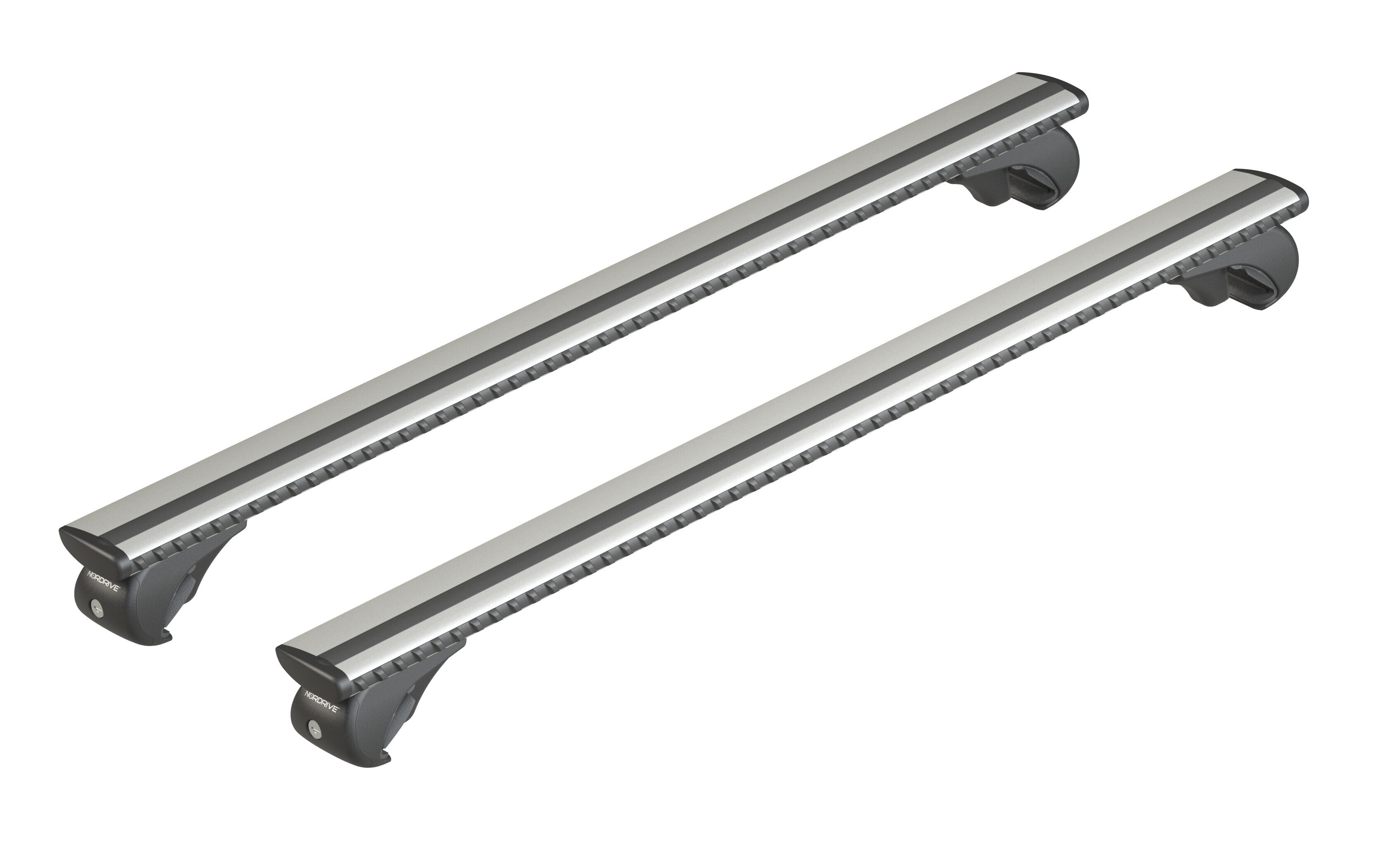 Silenzio Rail, set completo barre portatutto in alluminio - S - Evos RA