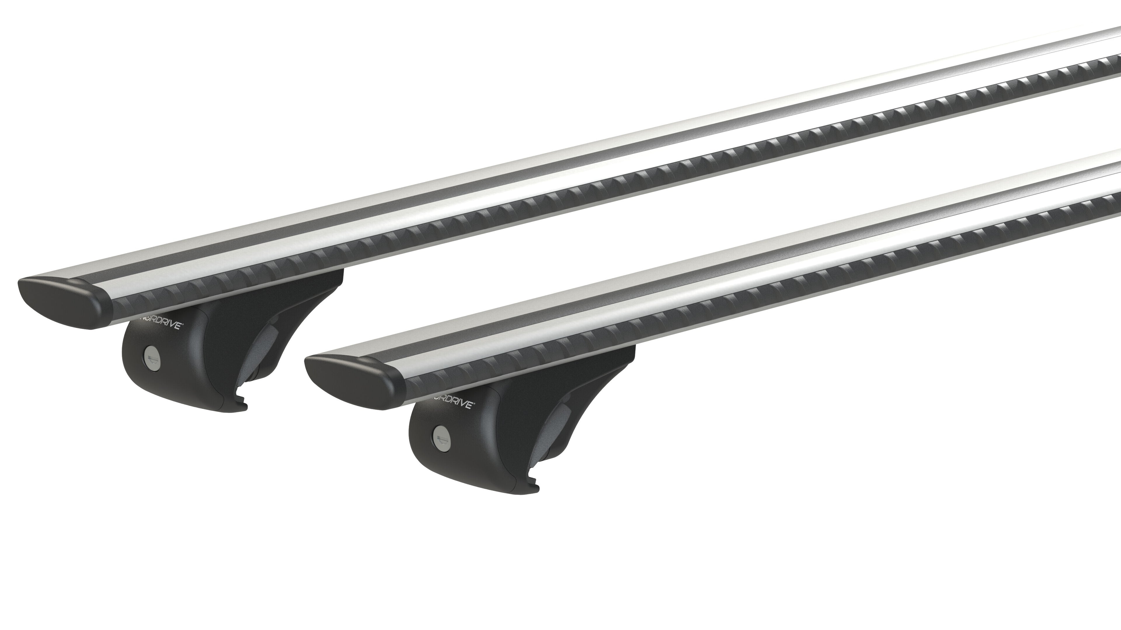 Silenzio Rail, set completo barre portatutto in alluminio - S - Evos RA