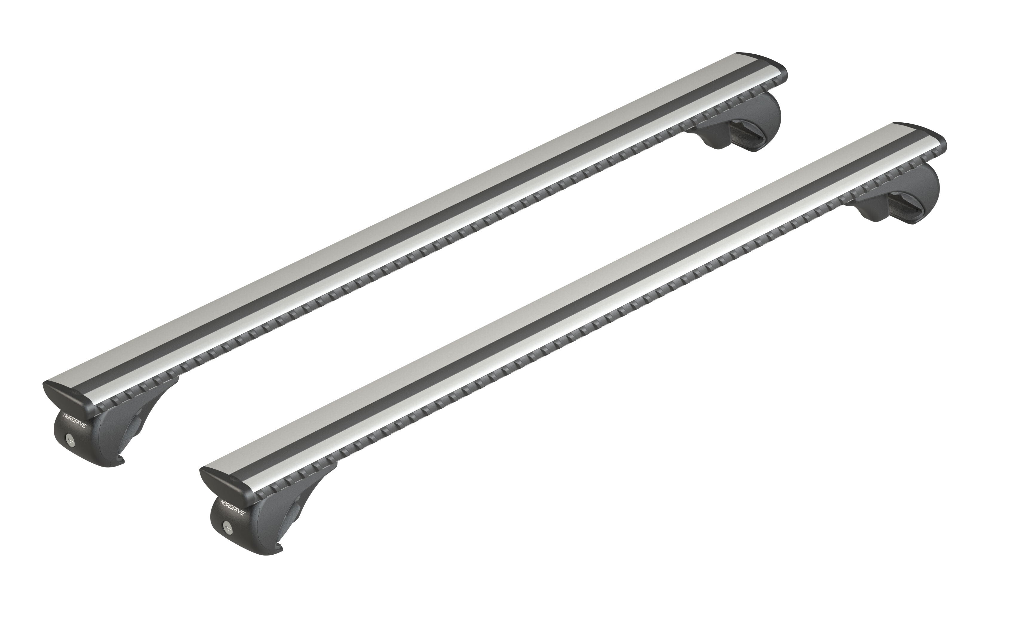 Silenzio Rail, set completo barre portatutto in alluminio - M - Evos RA