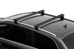 Silenzio Black In-Rail, set completo barre portatutto in alluminio - S - Evos IA