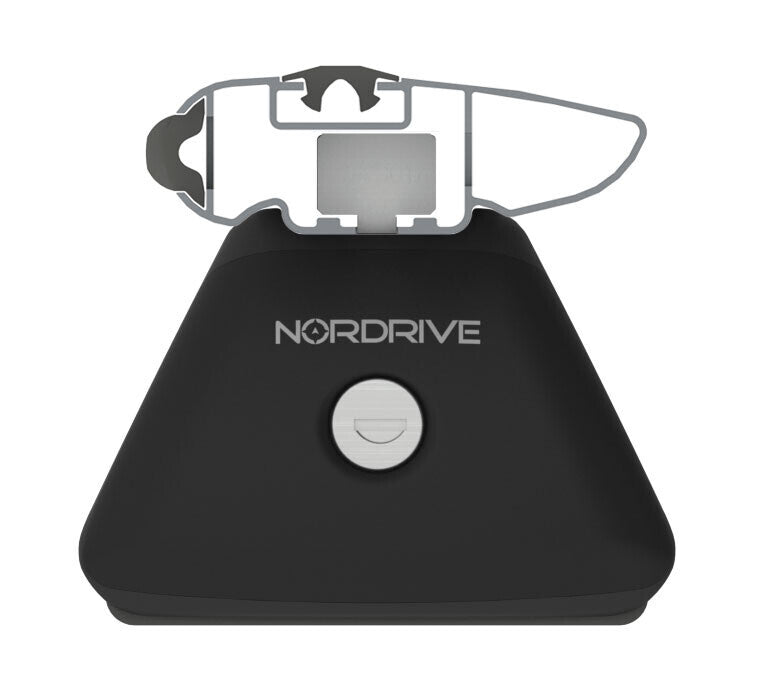Silenzio Black In-Rail, set completo barre portatutto in alluminio - L - Evos IA