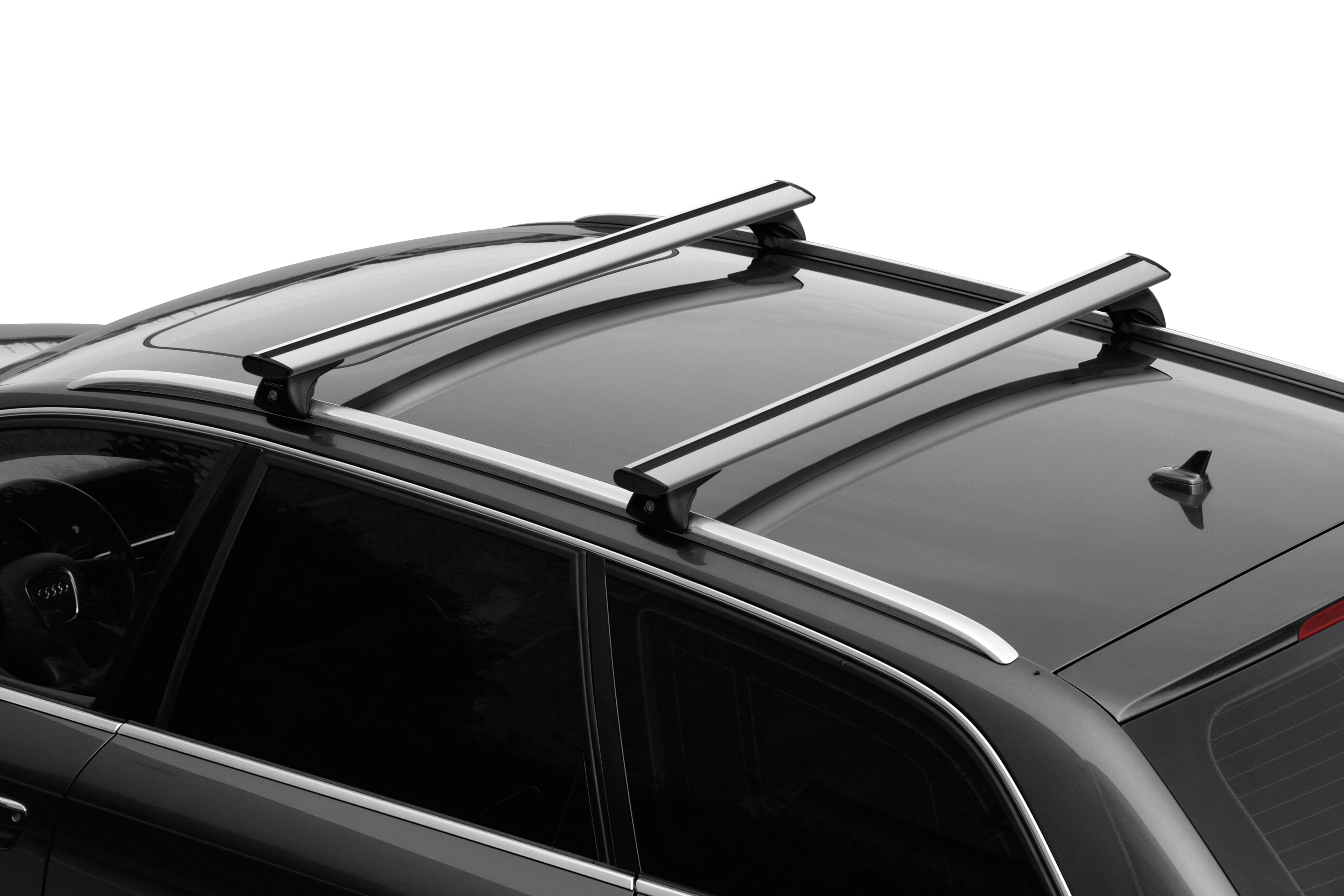 Silenzio In-Rail, set completo barre portatutto in alluminio - S - Evos IA