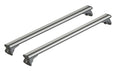 Silenzio In-Rail, set completo barre portatutto in alluminio - S - Evos IA