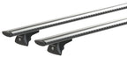 Silenzio In-Rail, set completo barre portatutto in alluminio - S - Evos IA