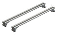 Silenzio In-Rail, set completo barre portatutto in alluminio - M - Evos IA