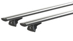 Silenzio In-Rail, set completo barre portatutto in alluminio - L - Evos IA