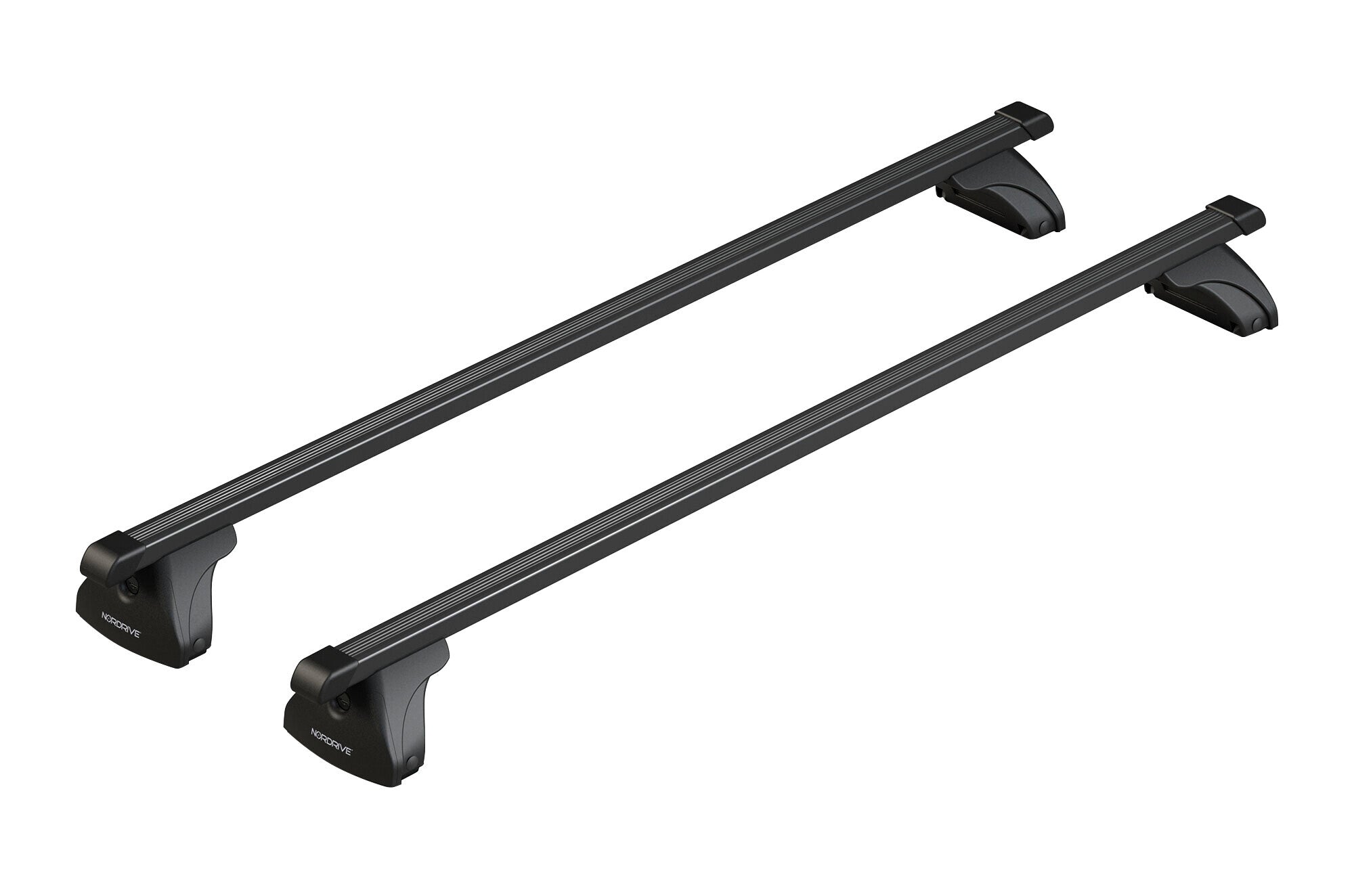 Max-Load, set barre portatutto Quadra premontate con kit piedi Evos LP - M - 120 cm