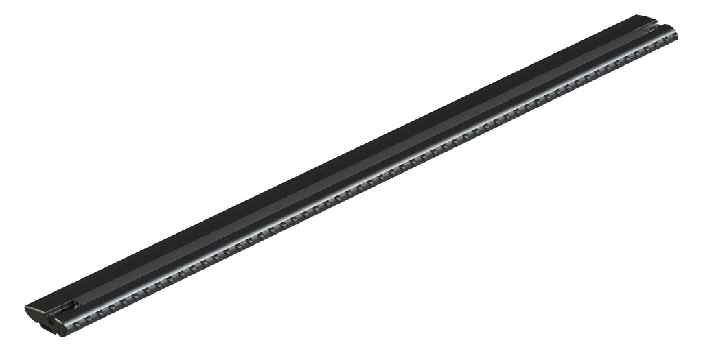 Silenzio CX Black, barra portatutto in alluminio - 64 cm