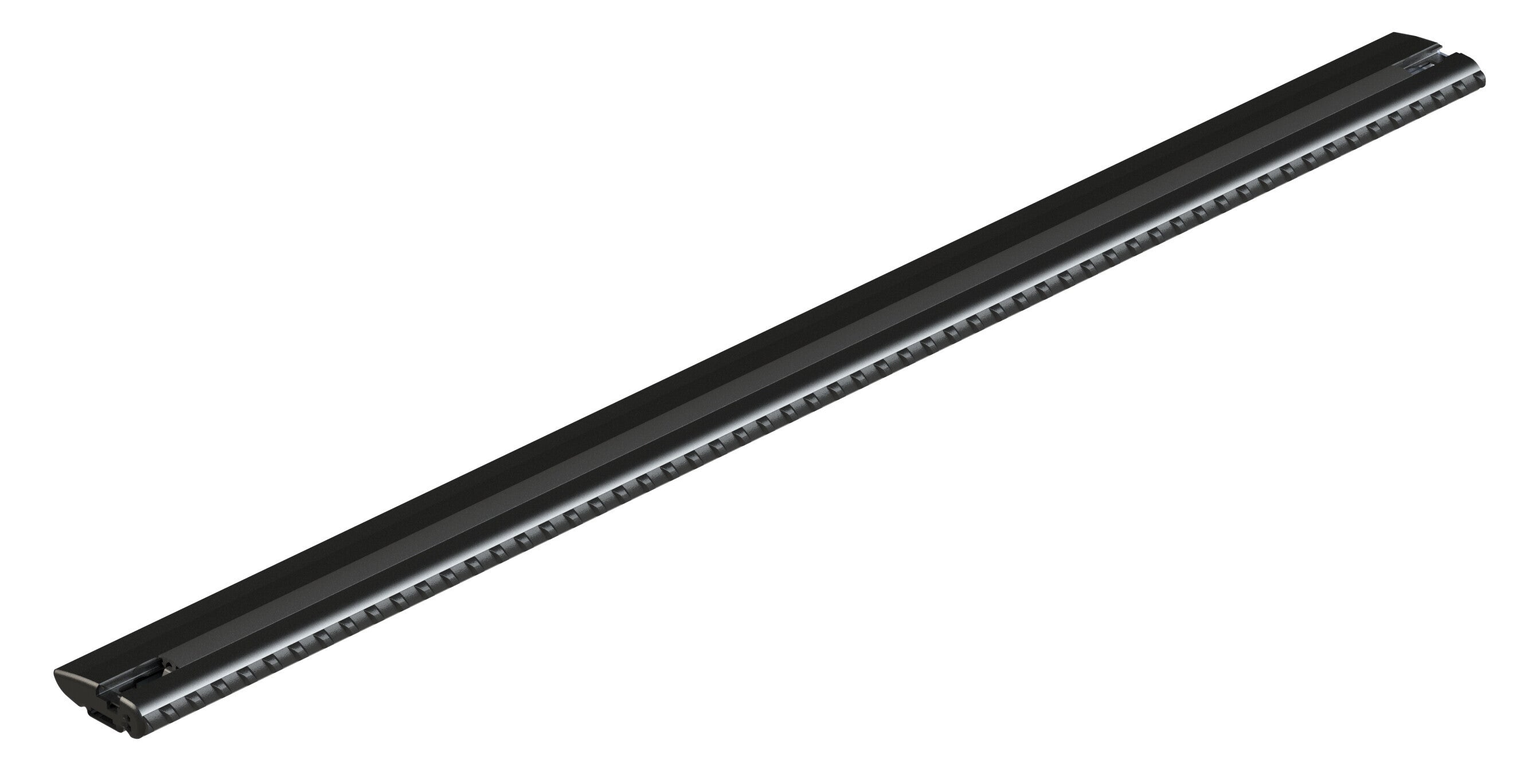 Silenzio CX Black, barra portatutto in alluminio - 84 cm