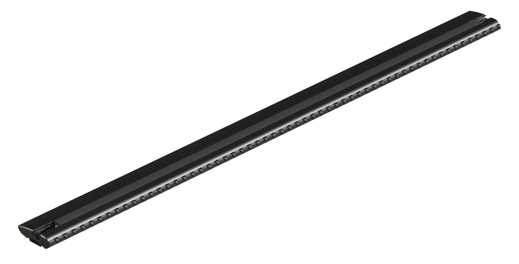 Silenzio CX Black, barra portatutto in alluminio - 89 cm