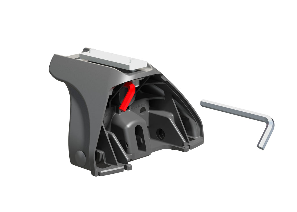 Evos LP (low profile), kit 4 piedi con profilo basso