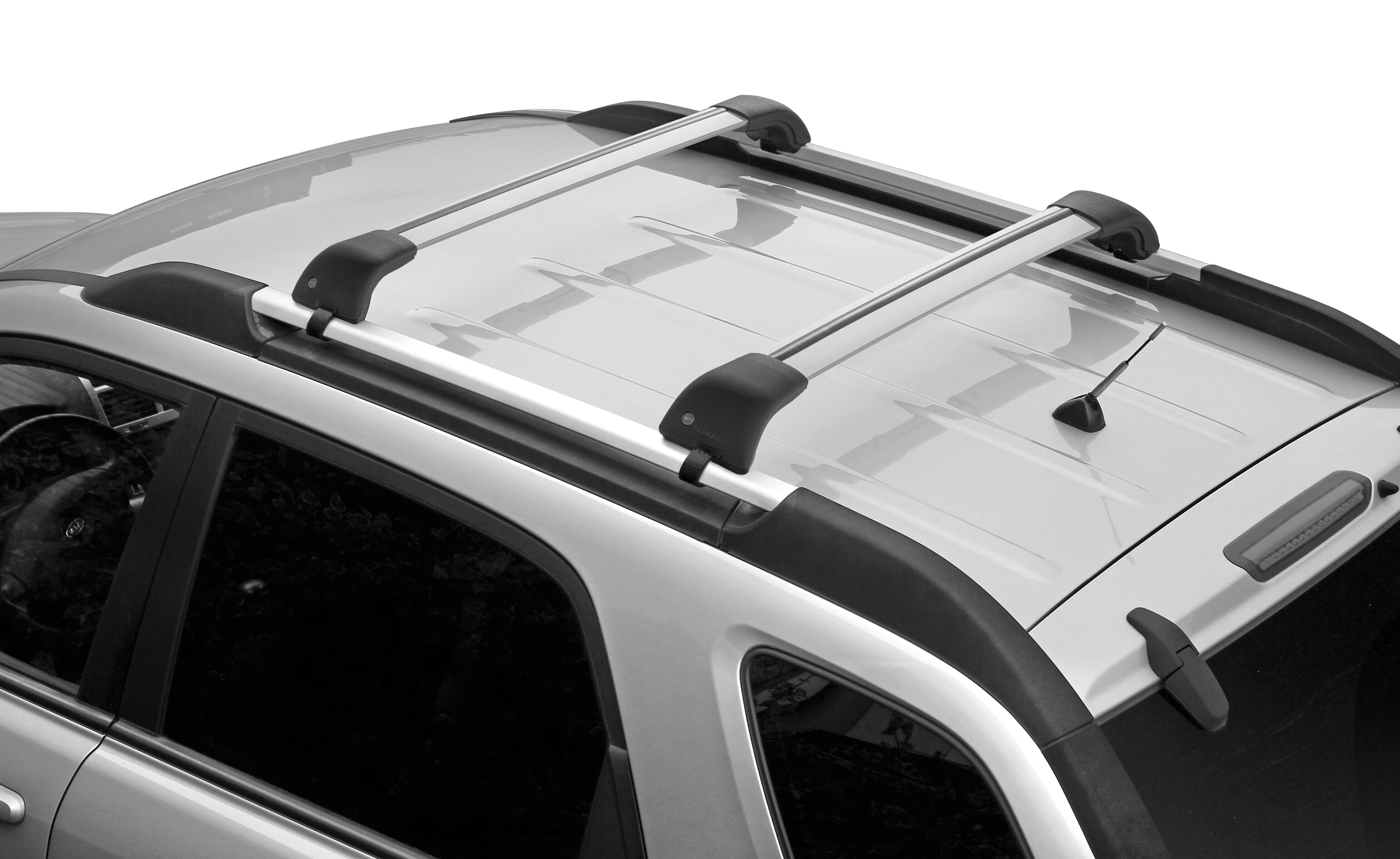 Silenzio CX, barra portatutto in alluminio - 84 cm