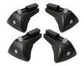 Evos IS (In-Rail Steel), kit 4 piedi per barre acciaio