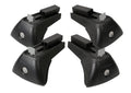 Evos IA (In-Rail Alu), kit 4 piedi per barre in alluminio
