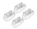 Kit attacchi - C156