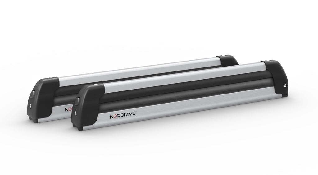 Pro-Slider EVO Aluminium PS-60, portasci per barre da tetto - Argento